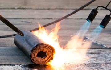 Soudley asphalt flat roofing repairs